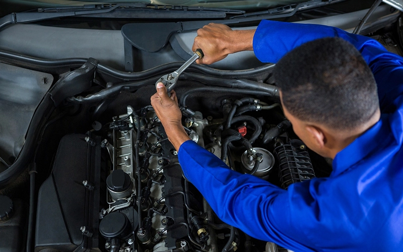 icon image for engine overheating problems.